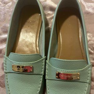 Coach Aqua Loafers 8.5